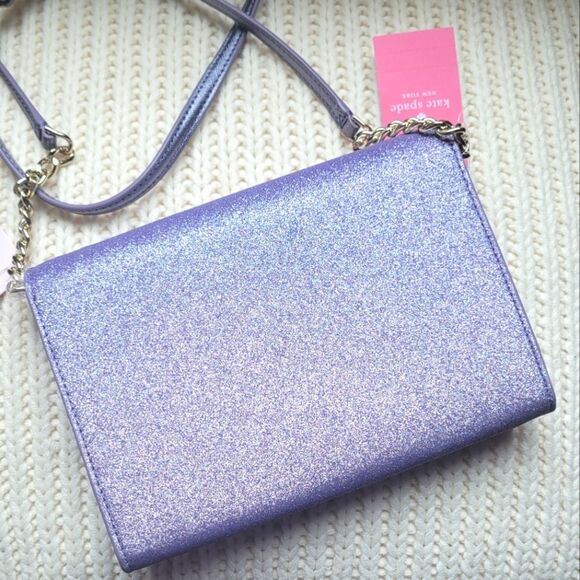 NWT KATE SPADE GLITTER CONVERTIBLE BAG - Picture 13 of 15